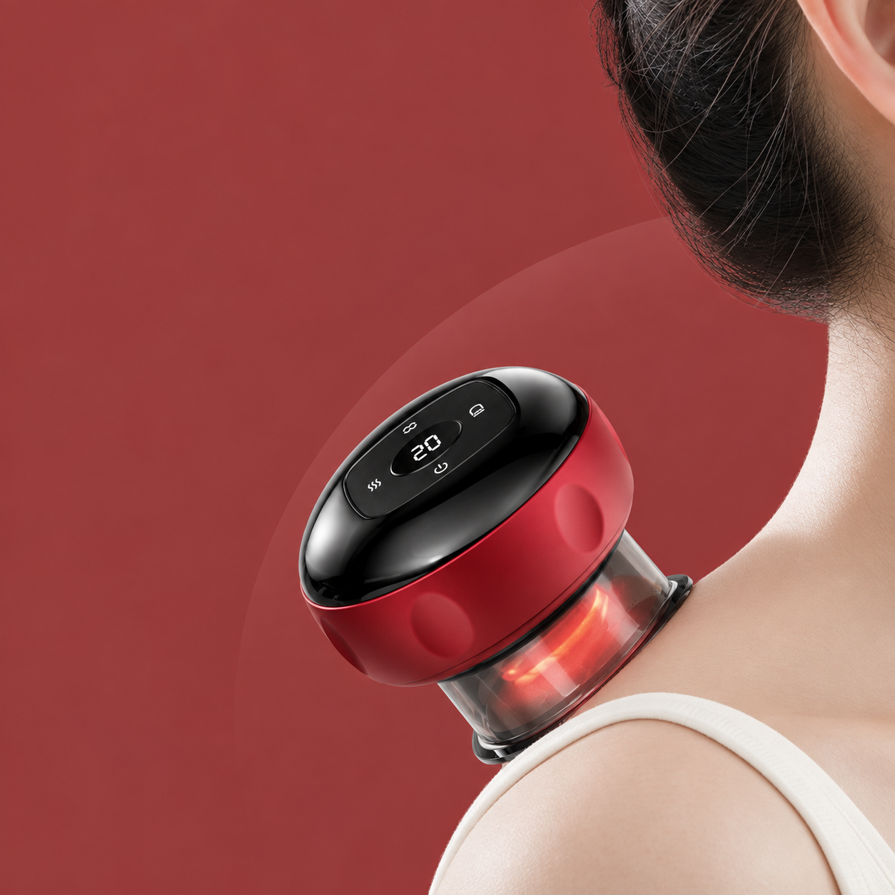 Smart Cupper demonstrating suction and warmth